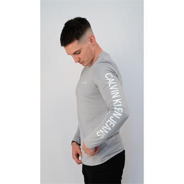 Essential Institutional Long Sleeve Tee - 02 LT GREY